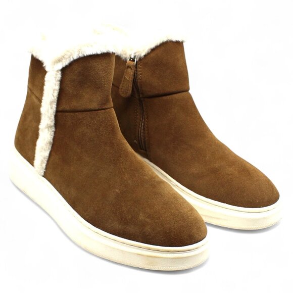 Marc Fisher Foggie - Womens Tan Boots - Picture 2 of 9